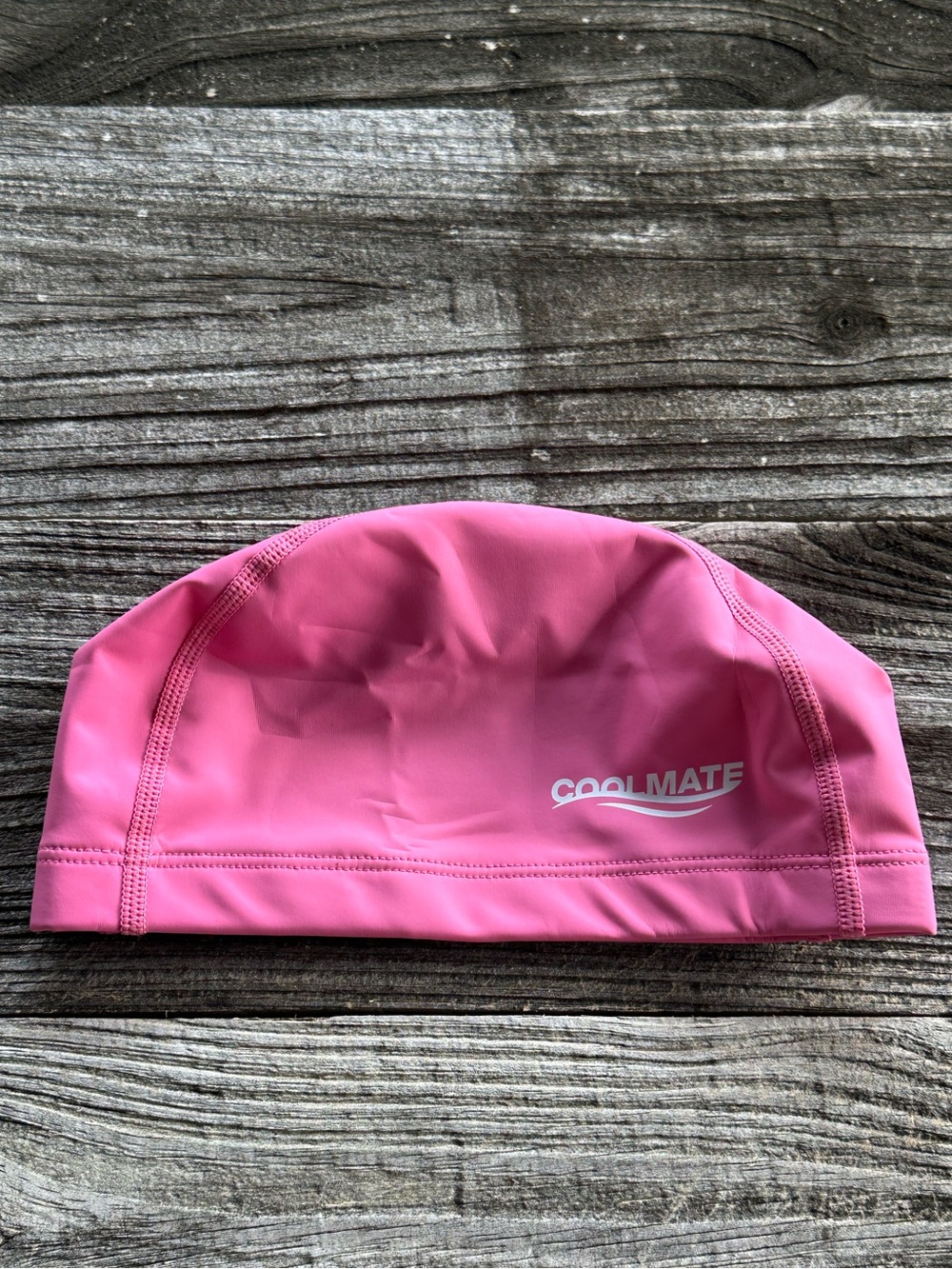 Kids/Small adult Pink Fabric Swim Cap size XS Summer Swim Beach Water Sports